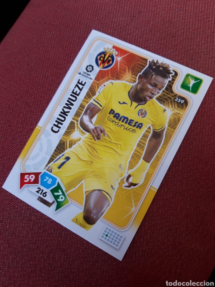 chukwueze villarreal adrenalyn 2019 2020 19 20 - Comprar ...