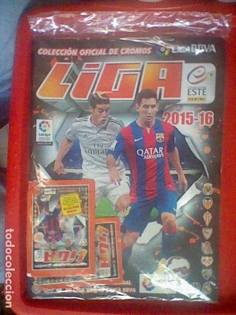 Colecionismo desportivo: ED ESTE PANINI LIGA 15 16 2015 ALBUM PLANCHA EN BLISTER