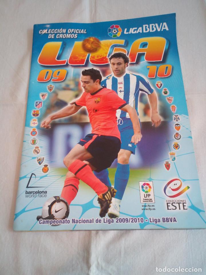 Colecionismo desportivo: 3-ALBUM LIGA ESTE 09/10, incompleto, 9 ultimos fichajes