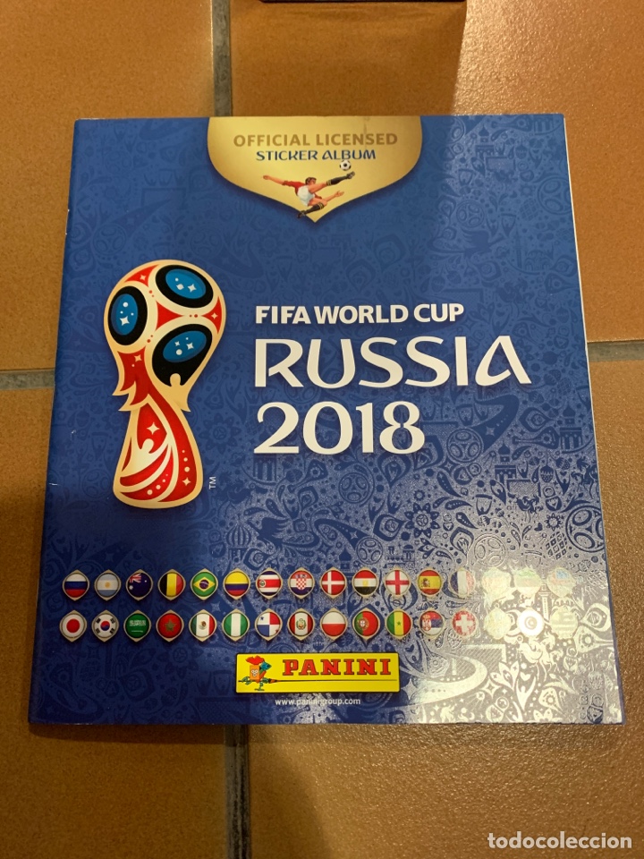 Colecionismo desportivo: ALBUM PLANCHA MUNDIAL RUSIA 2018-PANINI