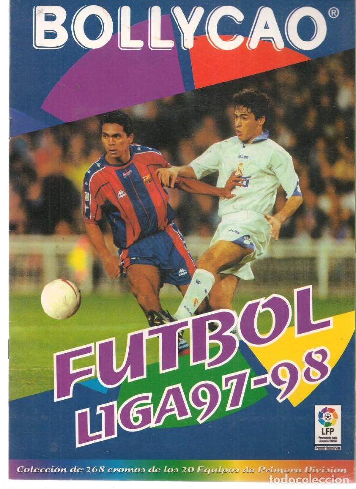 Colecionismo desportivo: BOLLYCAO. FUTBOL. LIGA 97 - 98. PRIMERA DIVISI&Oacute;N. &Aacute;LBUM INCOMPLETO. TIENE: 12 CROMOS. (RF.M.I.)