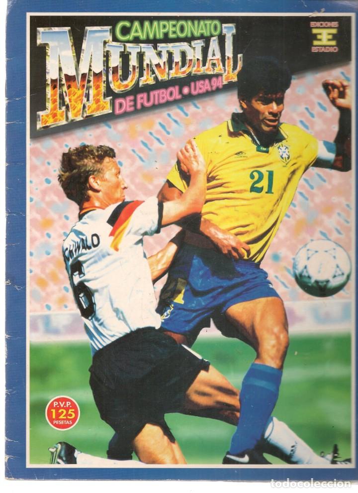 Colecionismo desportivo: CAMPEONATO MUNDIAL DE FUTBOL. USA&acute;94. &Aacute;LBUM INCOMPLETO: TIENE 20 CROMOS. MUNDICROMO. (RF.M.I.)