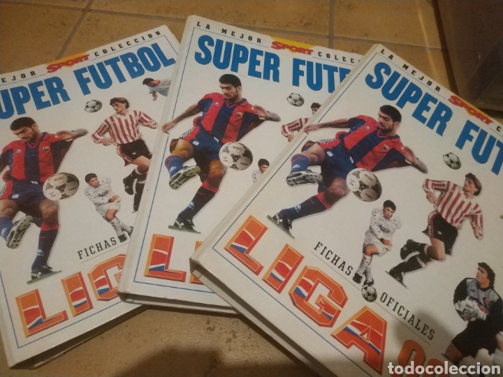 Collectionnisme sportif: SUPER FUTBOL LIGA 96. SPORT. 3 ejemplares