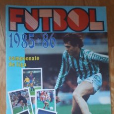Collezionismo sportivo: FUTBOL 1985 - 86 CAMPEONATO DE LIGA - EDITORIAL LISEL - VACIO NUNCA HA TENIDO CROMOS PEGADOS