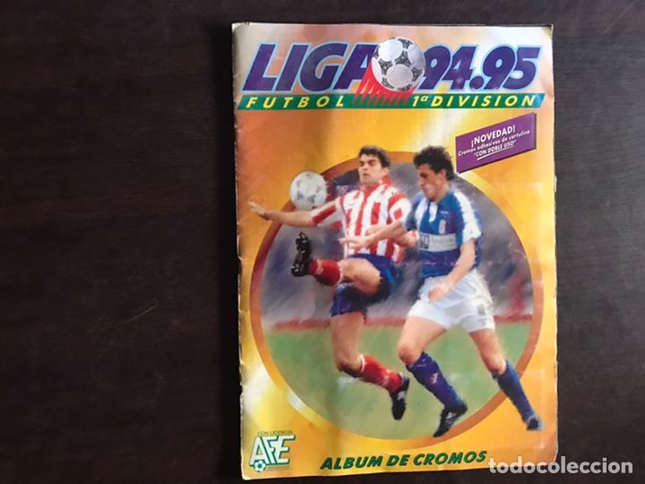Colecionismo desportivo: La liga 94-95