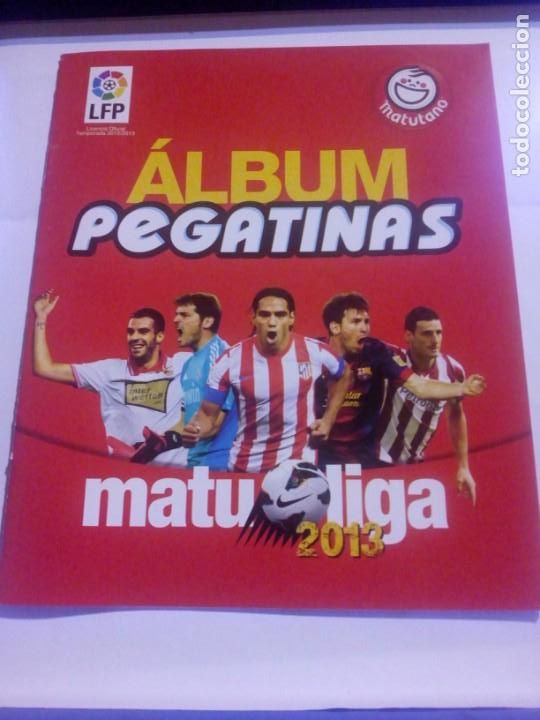 Coleccionismo deportivo: &Aacute;lbum de Matutano liga 2013