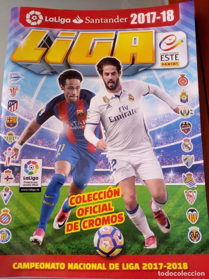 Colecionismo desportivo: ALBUM DE FUTBOL LIGA ESTE TEMPORADA 2017 2018 PANINI !