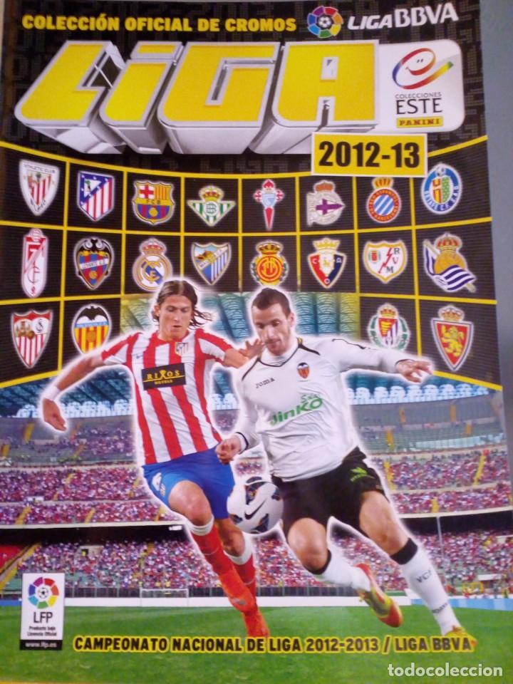 Colecionismo desportivo: ALBUM DE FUTBOL LIGA ESTE 2012 2013 PANINI VACIO !