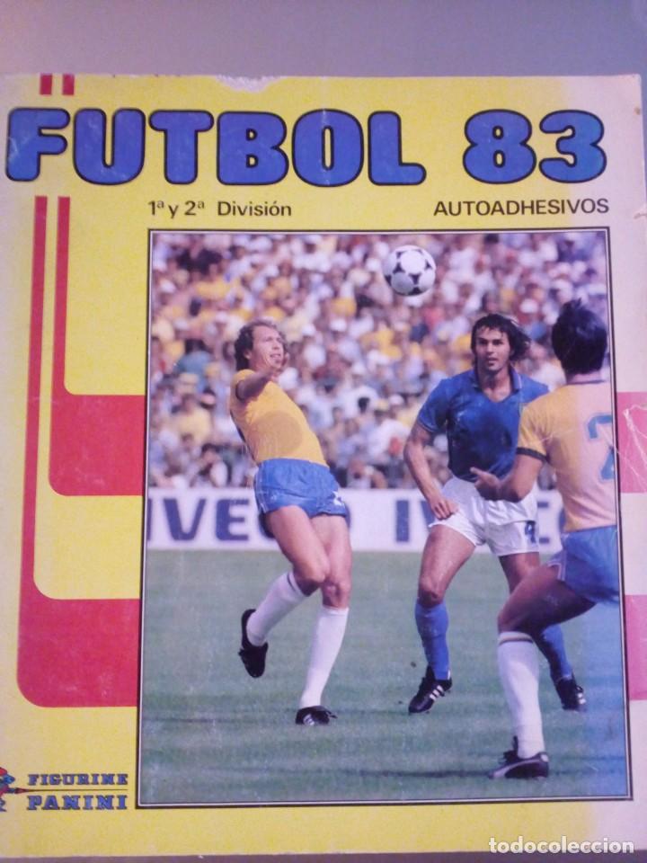 Colecionismo desportivo: Album de F&uacute;tbol 83 de Panini