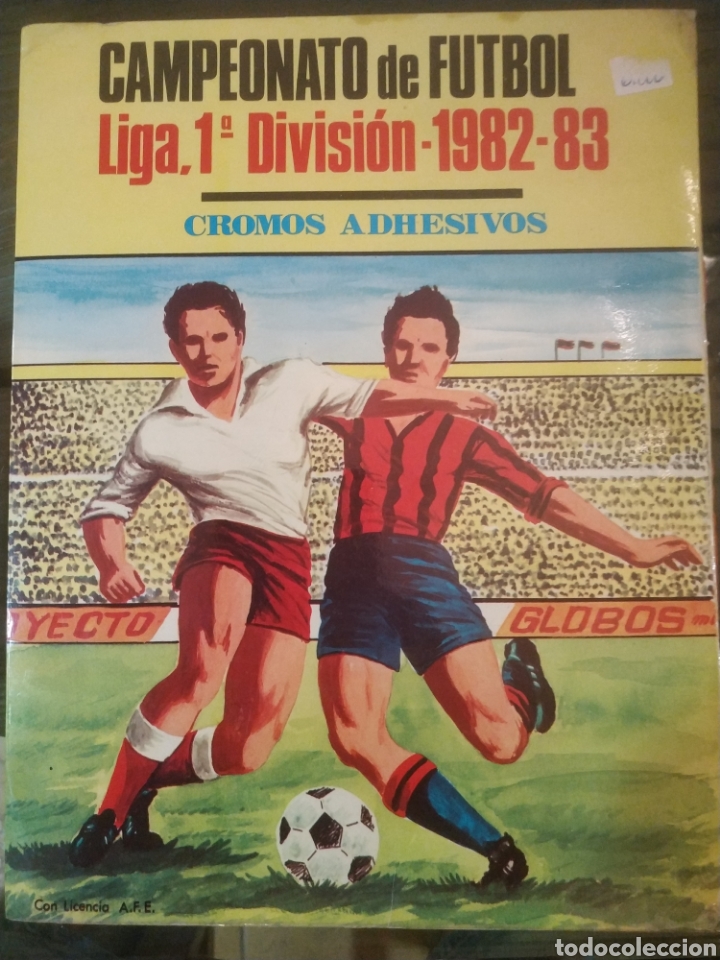 Collectionnisme sportif: CAMPEONATO DE FUTBOL 1982 83 MATEO MIRETE. SOLO FALTA PE&Ntilde;IN