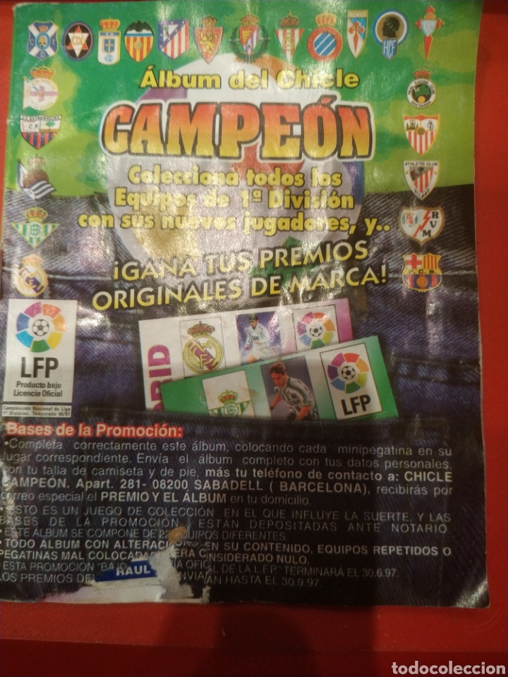Collectionnisme sportif: CHICLE CAMPEON