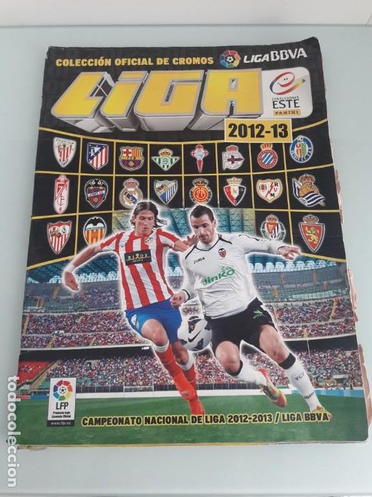 Collezionismo sportivo: ALBUM CROMOS CAMPEONATO NACIONAL DE LIGA 2012-2013 - LIGA BBVA - PANINI - INCOMPLETO