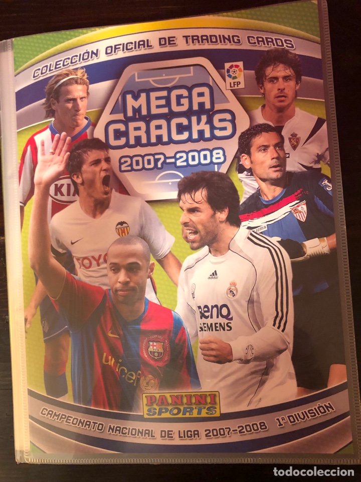 Colecionismo desportivo: COLECCI&Oacute;N MEGACRACKS 07/08 2007 2008