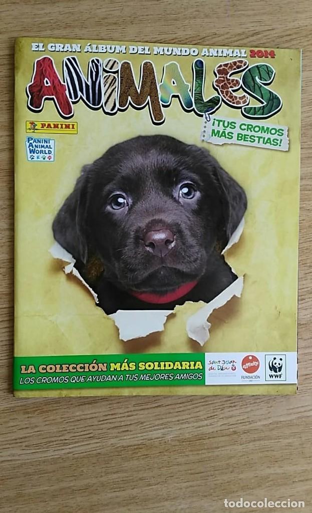 Colecionismo desportivo: ALBUM DEL MUNDO ANIMAL 2014 ANIMALES VACIO EMPTY PANINI ALBUM PLANCHA