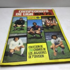 Coleccionismo deportivo: ALBUM DE CROMOS - CAMPEONATO DE LIGA 1974/75 - EDICIONES ESTE - 190 CROMOS. Lote 217935630
