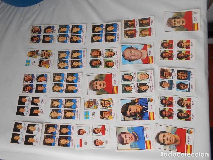 Colecionismo desportivo: cromos de futbol munich 74 sin pegar