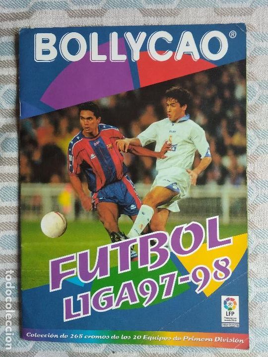 Collezionismo sportivo: ALBUM INCOMPLETO BOLLYCAO LIGA FUTBOL 97 98 1997 1998 , TIENE 256 DE 268 CROMOS VER FOTOS