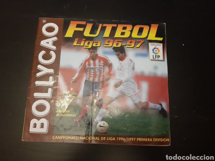 Coleccionismo deportivo: ALBUM ALBUN BOLLYCAO LIGA 96 97