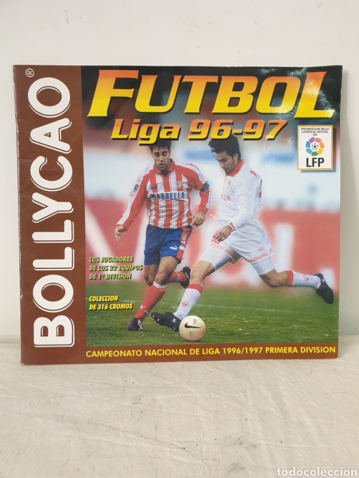 Colecionismo desportivo: F&uacute;tbol Liga 96/97 de Bollycao