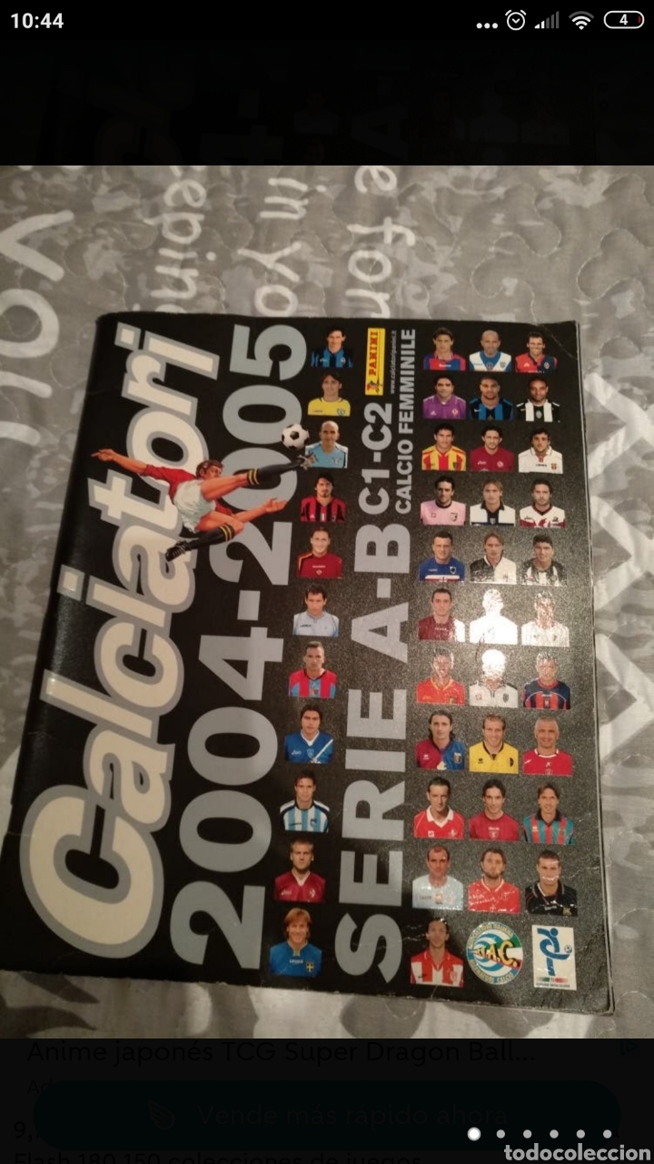 Collezionismo sportivo: Album Calciatori futbol Panini 2004-05 incompleto