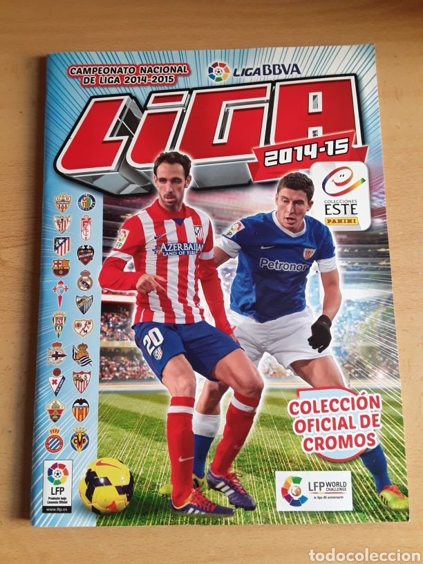 Colecionismo desportivo: ALBUM CROMOS LIGA ESTE 2014/15 ( FALTAN 165 CROMOS )