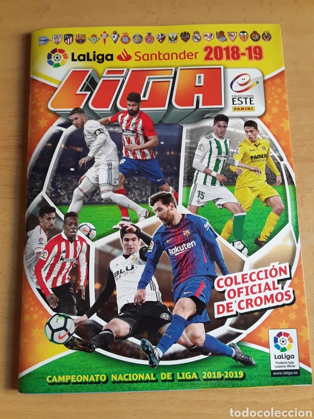 Colecionismo desportivo: ALBUM CROMOS LIGA ESTE 2018/19 ( FALTAN 157 )
