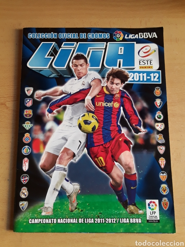 Colecionismo desportivo: ALBUM CROMOS LIGA ESTE 2011/12 CON 104 CROMOS.