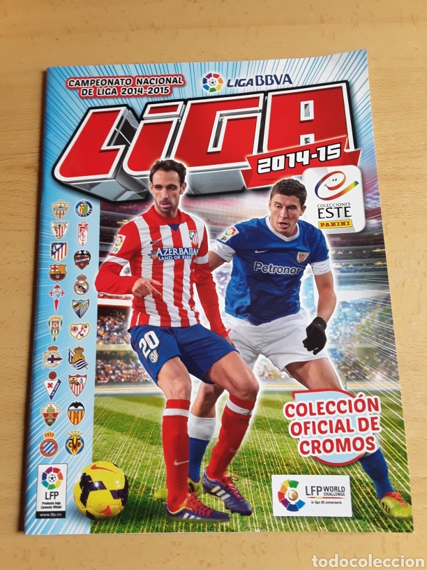 Colecionismo desportivo: ALBUM DE CROMOS LIGA ESTE 2014/15 ( VACIO)
