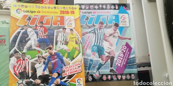 Colecionismo desportivo: Album plancha f&uacute;tbol 2018 2019. Colecciones este