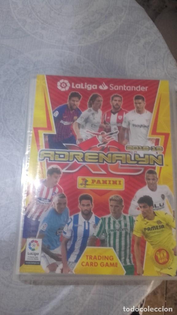 Collezionismo sportivo: ALBUM ADRENALYN Y LATA XL 2018 2019 COMPLETO CON 615 CROMOS TODO LO EDITADO (ES1)