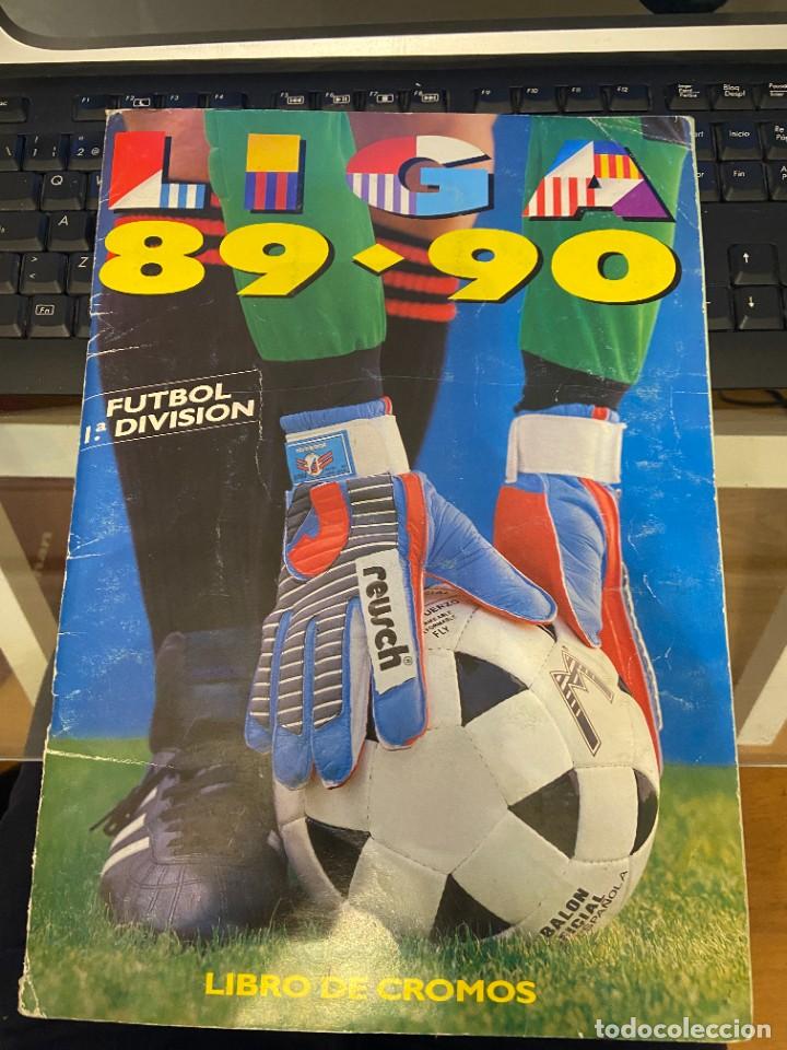 Colecionismo desportivo: liga 89 80 este album con 125 cromos