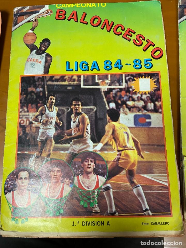 Colecionismo desportivo: baloncesto 84 85 album 2 con 138 cromos se venden sueltos