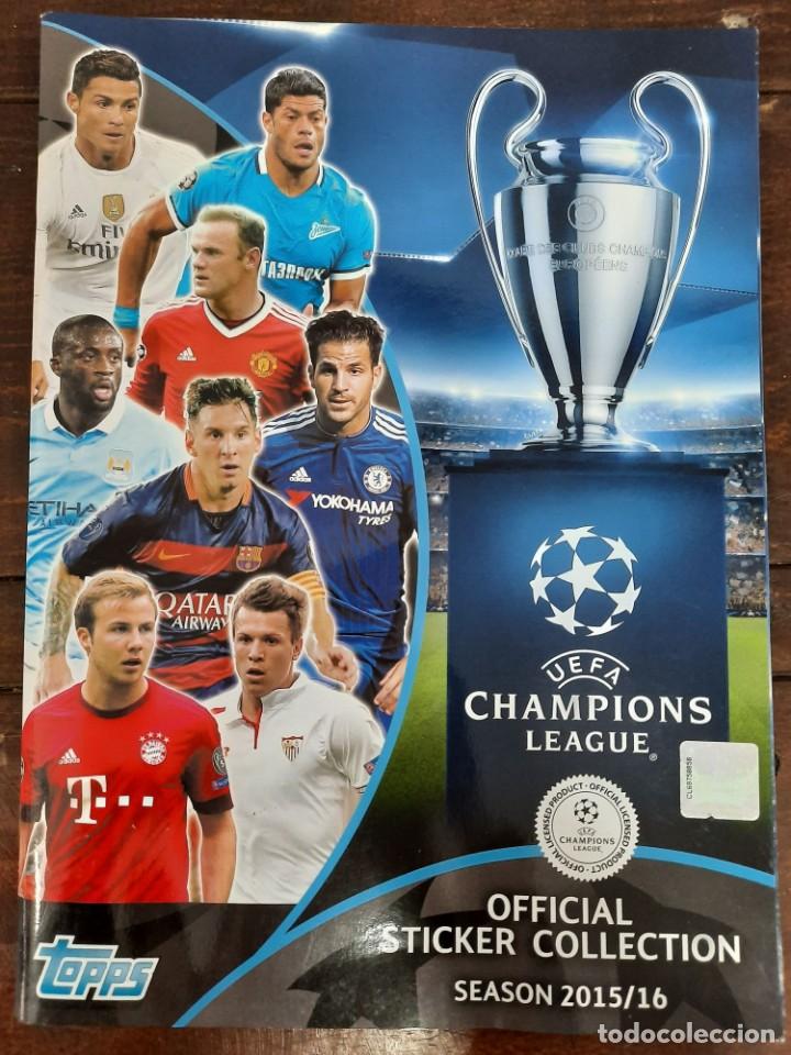 Colecionismo desportivo: ALBUM DE CROMOS UEFA CHAMPIONS LEAGUE 2015/2016 - TOPPS (NUEVO)