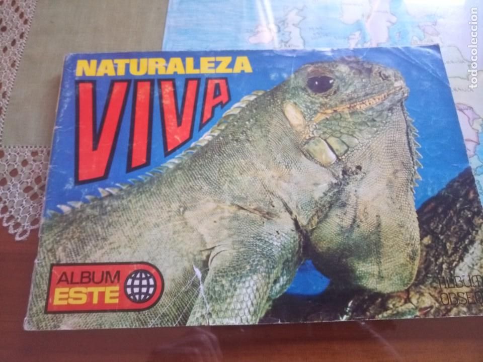 Colecionismo desportivo: Album cromos incompleto naturaleza, animales,motor, f&uacute;tbol, etc