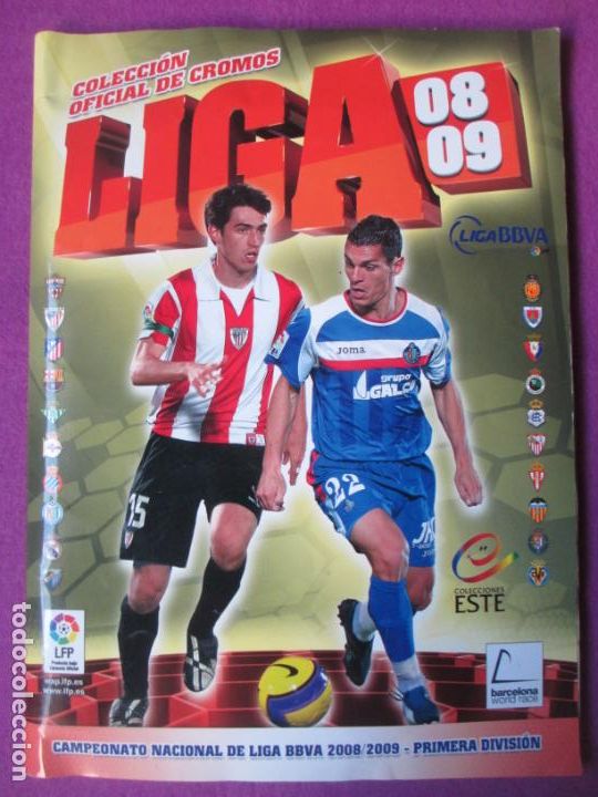 Coleccionismo deportivo: ALBUM CROMOS FUTBOL 08 - 09 2008-2009 LIGA BBVA ED. ESTE TIENE 391 CROMOS Y 30 FICHAJES