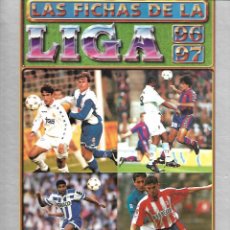 Coleccionismo deportivo: ALBUM DE LAS FICHAS DE LA LIGA 96/97 CON 550 FICHAS DISTINTAS. Lote 275139803