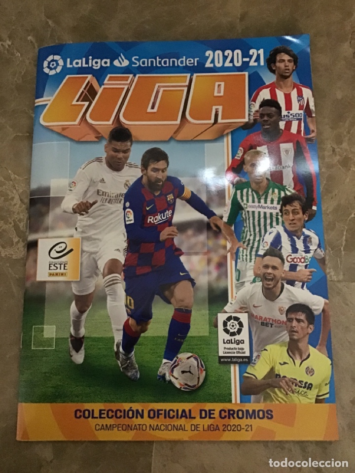 Sports collectibles: &Aacute;LBUM NUEVO LIGA ESTE 2020-21 NUEVO