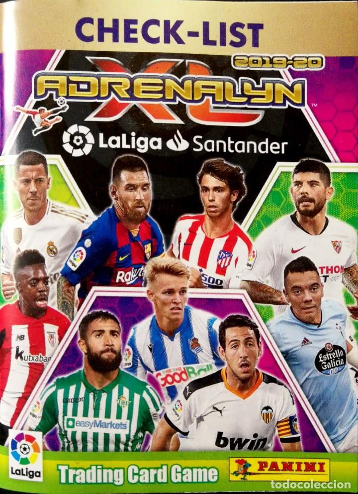 Colecionismo desportivo: Check-List Libro - Adrenalyn La Liga Santander 2019 2020 19 20 PANINI