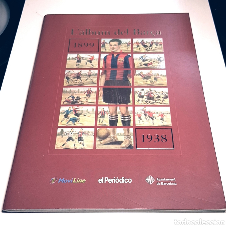 Colecionismo desportivo: (FYF) L'ALBUM DEL BAR&Ccedil;A 1899-1938. INCOMPLETO