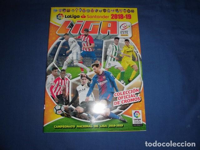 Colecionismo desportivo: FUTBOL LA LIGA 2018 - 2019. EDICIONES ESTE. ALBUM VACIO. SIN CROMOS. NUEVO. PANINI