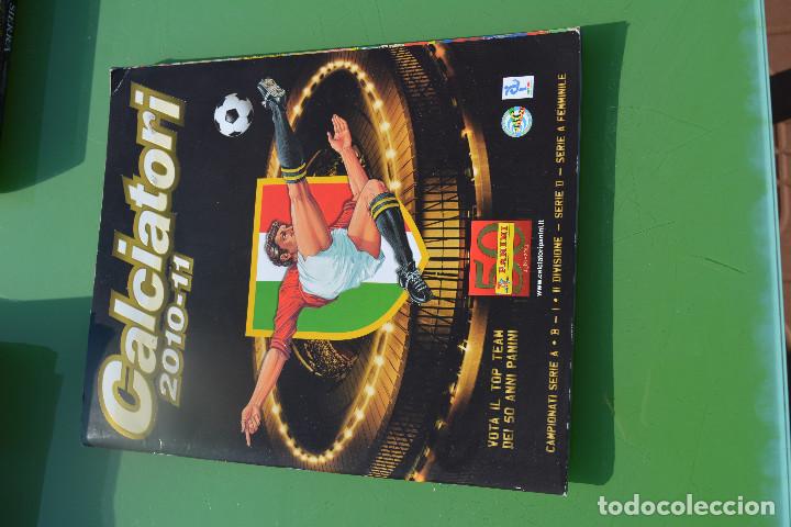 Colecionismo desportivo: ALBUM TOTALMENTE VACIO DE CALCIATORI 2010-11
