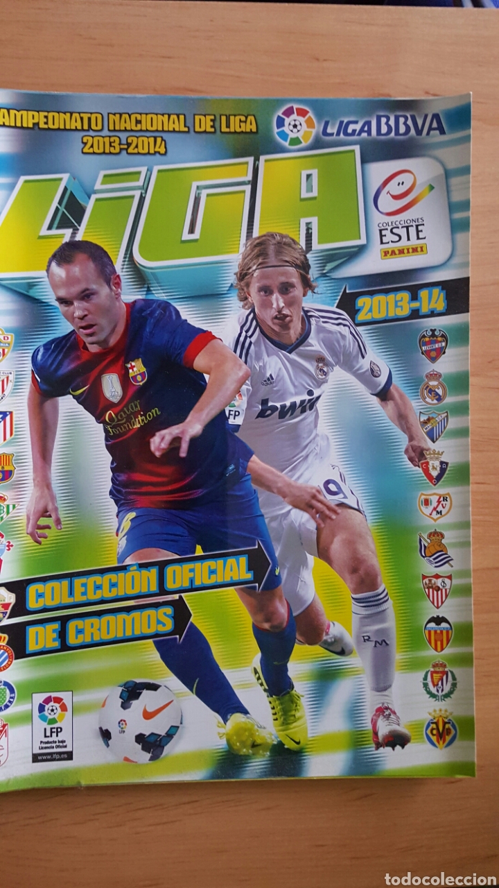 Colecionismo desportivo: ALBUM LIGA BBVA 2013-14 - EDICIONES ESTE - NUEVO Y VAC&Iacute;O