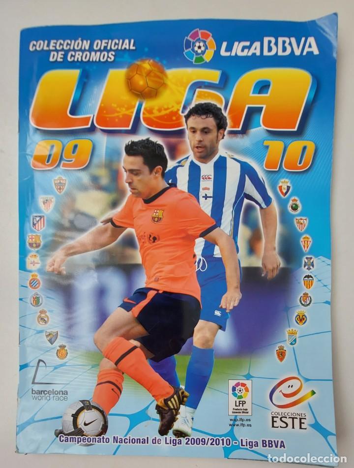 Colecionismo desportivo: ALBUM LIGA 09 10 2009 2010 PANINI ESTE - COMPLETO FALTAN ULTIMOS FICHAJES COMO SE VE EN LAS FOTOS -