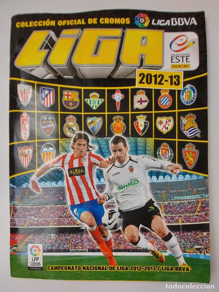 Colecionismo desportivo: ALBUM LIGA 2012 2013 PANINI ESTE - BASTANTE COMPLETO - CON BASTANTES DOBLES -