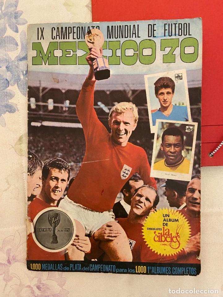 Colecionismo desportivo: IX campeonato mundial de futbol la cibeles album con 46 cromos se venden sueltos