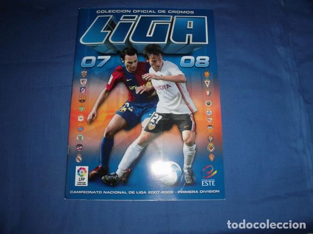 Colecionismo desportivo: LIGA ESTE 2007 - 2008. ALBUM VACIO. SIN CROMOS. NUEVO. PANINI