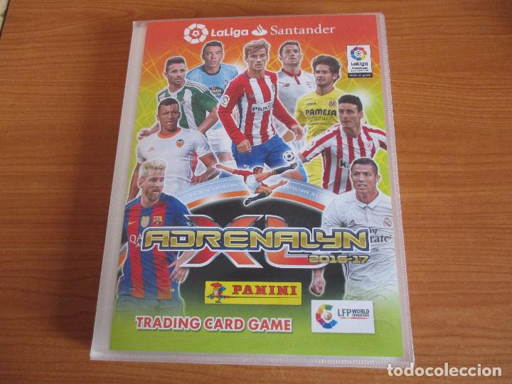 Coleccionismo deportivo: ALBUM DE CROMOS FUTBOL ADRENALYN , TEMPORADA 2016/17 , 16/17( BASTANTE COMPLETO CON 564 CROMOS )