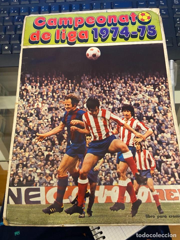 Sports collectibles: CAMPEONATO DE LIGA 1974 75 DISGRA CON 360 CROMOS CORRECTO