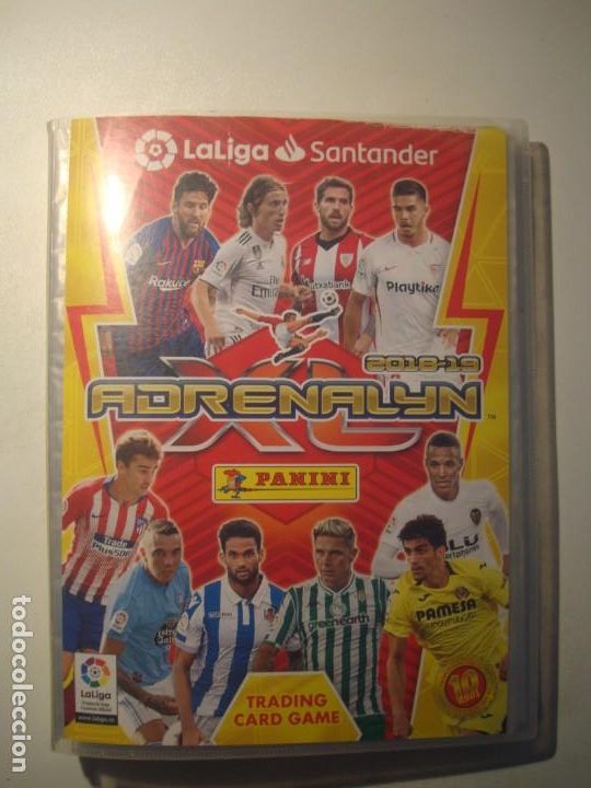 Sports collectibles: ALBUM ADRENALYN XL 2018-2019. PANINI. FUTBOL. CARDS. 228 CROMOS DISTINTOS. VER LAS FOTOS.