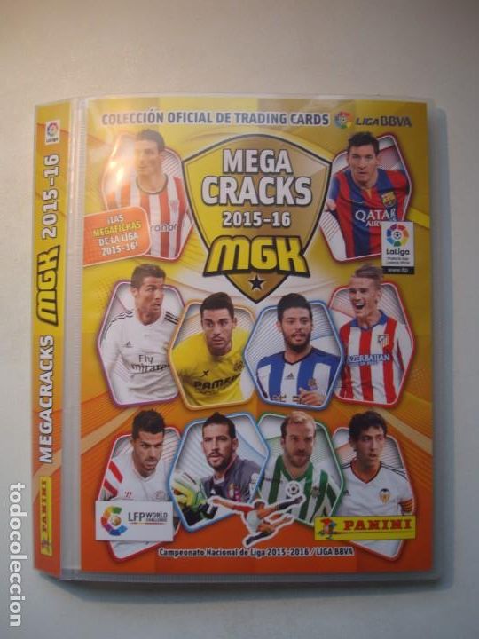 Sports collectibles: ALBUM MEGACRACKS 2017-2018. PANINI. FUTBOL. CARDS. 24 CROMOS DISTINTOS. VER LAS FOTOS.